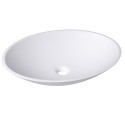 Lavoar Oval ELLIPSE - alb lucios de la Rustic Butique - 