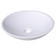 Lavoar Rotund CIRCLE - alb mat de la Rustic Butique - 