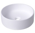 Lavoar Rotund DEVON - alb mat de la Rustic Butique - 