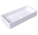 Lavoar Patrat LEG - alb lucios de la Rustic Butique - 