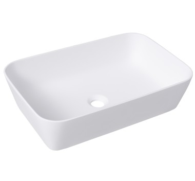 Lavoar Patrat EGEO - alb mat de la Rustic Butique - 
