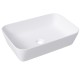 Lavoar Patrat EGEO - alb lucios de la Rustic Butique - 