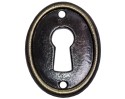 Oval key plate 87 ANL de la Rustic Butique - 