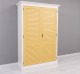 Dulap cu 2 usi, Colectia Shutter de la Rustic Butique - PS618 - Culoare Corp_P039 - Culoare Usi_P050 - DUBLU COLOR