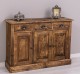 Dulap cu 3 usi si 3 sertare de la Rustic Butique - PS433 - Culoare_P064 - PERIAT ADANC