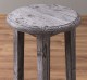 Scaun de bar cu blat rotund de la Rustic Butique PS625 - Culoare_P065 - PERIAT ADANC