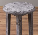 Scaun de bar cu blat rotund de la Rustic Butique PS625 - Culoare_P065 - PERIAT ADANC