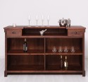 Tejghea de bar cu dungi verticale 180 cm de la Rustic Butique PS696 - Culoare_P081 - LACUIT & VOPSIT