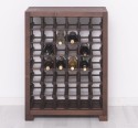 Suport pentru 42 sticle de vin de la Rustic Butique PS735 - Culoare Ext._P081 - LACUIT & VOPSIT