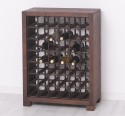 Suport pentru 42 sticle de vin de la Rustic Butique PS735 - Culoare Ext._P081 - LACUIT & VOPSIT