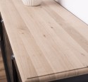 Bufet cu 3 usi glisante,3 sertare, blat stejar, BAS de la Rustic Butique PS10BAS - Culoare Top_P0 - Culoare Corp_P003 - VOPSIT