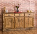 Bufet cu 3 usi, 3 sertare, BAS de la Rustic Butique PS265BAS - Culoare_P064 - PERIAT ADANC