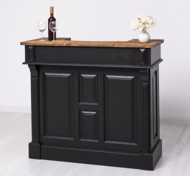 Bar mic 120cm de la Rustic Butique PS1003 - Culoare Top_P064 - Culoare Corp_P003 - DUBLU COLOR