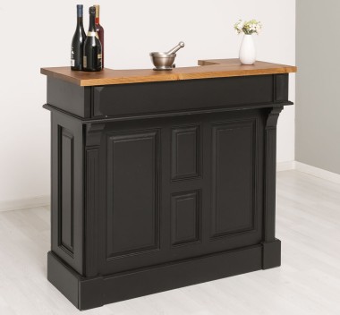 Bar mic 120cm de la Rustic Butique PS1003 - Culoare Top_P084 - Culoare Ext._P003 - Culoare Int._P084 - DUBLU COLOR