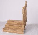 Balustru scara din stejar de la Rustic Butique TO502 - Culoare_P0 - NEFINISAT