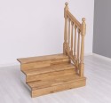 Balustru scara din stejar de la Rustic Butique TO602 - Culoare_P0 - NEFINISAT
