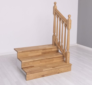 Balustru scara din stejar de la Rustic Butique TO602 - Culoare_P0 - NEFINISAT