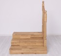 Balustru scara din stejar de la Rustic Butique TO602 - Culoare_P0 - NEFINISAT