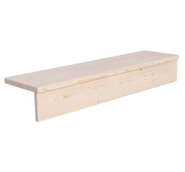 Contratreapta din brad din lamele continue de la Rustic Butique TP101 - Culoare_P0 - NEFINISAT