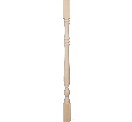 Balustru scara din brad de la Rustic Butique TP502 - Culoare_P0 - NEFINISAT