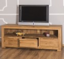 Comoda pentru televizor cu trei sertare Wild Oak, sertare pe sine metalice de la Rustic Butique OPS634 - Culoare_P089