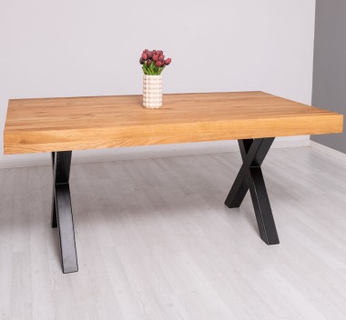 Blat de masa stejar 240 cm de la Rustic Butique OPS786 - Culoare_P089 - ULEIAT