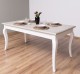 Masa dining cu picioare curbate 180x90x78cm de la Rustic Butique PS383 - Culoare Top_P037 - Culoare Corp_P030++P004A