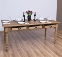 Masa dining 160x90cm de la Rustic Butique PS45 - Culoare_P001 - CERUIT