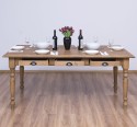 Masa dining 160x90cm de la Rustic Butique PS45 - Culoare_P001 - CERUIT