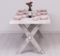 Masa dining cu picioare X, 210 de la Rustic Butique PS678 - Culoare Top_P080 - Culoare Corp_P067 - DUBLU COLOR