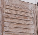 Dulap cu 2 usi, sistem inchidere tija, Colectia Shutter de la Rustic Butique PS616 - Culoare Corp_P004 - Culoare Usi_P071 - DUBLU COLOR