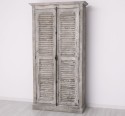 Dulap cu 2 usi, sistem inchidere tija, Colectia Shutter de la Rustic Butique PS616 - Culoare_P070 - PERIAT ADANC