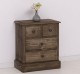 Noptiera cu 4 sertare de la Rustic Butique PS123 - Culoare_P066 - PERIAT ADANC