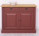 Bufet cu 2 usi, 2 sertare, BAS, Colectia Directoire de la Rustic Butique PS38BAS - Culoare Top_P002 - Culoare Corp_P029 - DUBLU COLOR