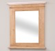 Oglinda baie de la Rustic Butique PS138S - Culoare Corp_P001 - Culoare Cornisa_P080 - DUBLU COLOR