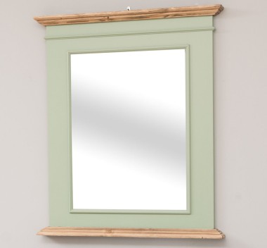 Oglinda baie de la Rustic Butique PS138S - Culoare Corp_P054 - Culoare Cornisa_P064 - DUBLU COLOR