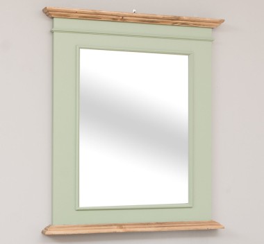 Oglinda baie de la Rustic Butique PS138S - Culoare Corp_P054 - Culoare Cornisa_P064 - DUBLU COLOR