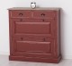 Pantofar cu 2 usi, 2 sertare de la Rustic Butique PS358 - Culoare Top_P068 - Culoare Corp_P004++P029A - TRIPLU COLOR