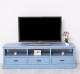 Comoda TV cu 3 sertare si 3 spatii deschise de la Rustic Butique PS106 - Culoare_P053 - VOPSIT