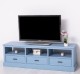 Comoda TV cu 3 sertare si 3 spatii deschise de la Rustic Butique PS106 - Culoare_P053 - VOPSIT