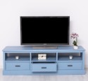 Comoda TV cu 3 sertare si 3 spatii deschise de la Rustic Butique PS106 - Culoare_P053 - VOPSIT