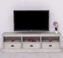 Comoda TV cu 3 sertare si 3 spatii deschise de la Rustic Butique PS106 - Culoare_P090 - PERIAT ADANC