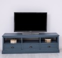 Comoda TV cu 3 sertare si 3 spatii deschise de la Rustic Butique PS106 - Culoare_P051A - VOPSIT ANTICHIZAT