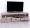 Comoda TV cu 3 sertare si 3 spatii deschise de la Rustic Butique PS106 - Culoare_P023 - VOPSIT