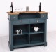 Bar mic 120cm, blat stejar de la Rustic Butique PS1003 - Culoare Top_P064 - Culoare Corp_P087 - DUBLU COLOR