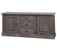 Bufet cu 2 usi, 3 sertare, BAS, Colectia Directoire de la Rustic Butique PS56BAS - Culoarea_P065 - PERIAT ADANC