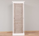 Dulap cu 1 usa, Colectia Shutter de la Rustic Butique PS617 - Culoare Corp_P004 - Culoare Usi_P037 - DUBLU COLOR