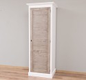 Dulap cu 1 usa, Colectia Shutter de la Rustic Butique PS617 - Culoare Corp_P004 - Culoare Usi_P037 - DUBLU COLOR