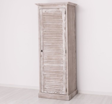 Dulap cu 1 usa, Colectia Shutter de la Rustic Butique PS617 - Culoare_P067 - PERIAT ADANC