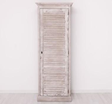 Dulap cu 1 usa, Colectia Shutter de la Rustic Butique PS617 - Culoare_P067 - PERIAT ADANC